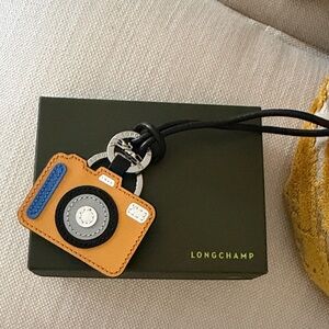 Longchamp Vibrant Camera Charm/key chain/luggage tag